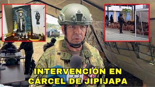 Fuerzas Armadas intervienen cárcel de Jipijapa en Manabí [upl. by Eelyah]