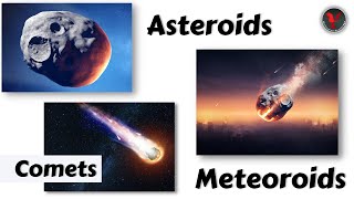 What are asteroids comets and meteors  Objects in the sky  Space Hindi [upl. by Rennold]