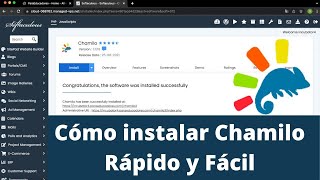 Cómo instalar Chamilo Rápido y Fácil [upl. by Lauhsoj]