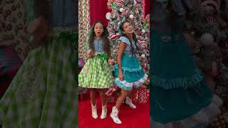 🎄Hailey💚 amp Lili 🩵 quotJingle Bellsquot 🎄🧑‍🎄☃️ [upl. by Gnilrad663]