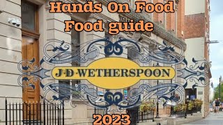 Wetherspoon food guide [upl. by Eliza845]