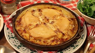 MA TARTIFLETTE MAISON façon Grand Mère Mitraille à lancienne fondante savoureuse Gourmandises TV [upl. by Aronid]