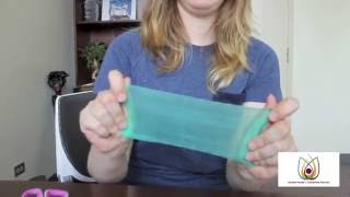 Making a dental dam [upl. by Chamkis]