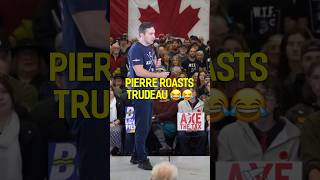 Pierre Poilievre ROASTS Trudeau with a joke [upl. by Holihs234]