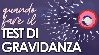 HO UN RITARDO Quando fare il test gravidanza 🤔 [upl. by Annaid]