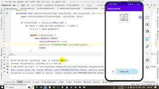 How to create a video thumbnail from a video file path in Android Android StudioThumbnailExtractor [upl. by Giesecke]