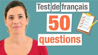 Test de Français  50 Questions pour évaluer vos connaissances [upl. by Gregson206]