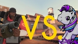 Demoman VS Ponies [upl. by Grazia]