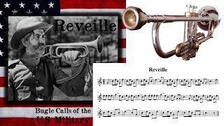 Reveille Army Bugle Wake Up Call  5 Min Repeat [upl. by Buna]