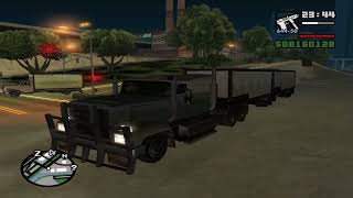 LIVE GTA San Andreas  Roadtrain driving around the state [upl. by Reisman596]