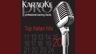 Litaliano Karaoke Version In the Style of Toto Cutugno [upl. by Iatnahs340]