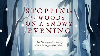 Stopping By Woods On A Snowy Evening। Robert Frost।Discussion।Invitation To English 1।CHSE peotry [upl. by Gavrah]