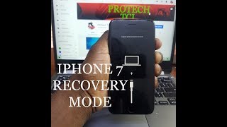 HOW TO PUT IPHONE 7 ON RECOVERY MODE [upl. by Einahpts]