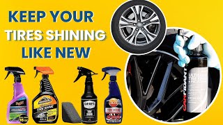 Best Tire Shine Spray Keep Your Tires Shining Like New [upl. by Valerio]