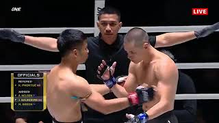 Tagir Khalilov vs Yodlekpet One Lumpinee 41 Bangkok Thailand 17112023 [upl. by Nollie]