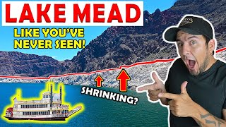 Lake Mead Update June 2023 DRONE views of Lake Las Vegas amp Lake Mead CruiseMUST SEE [upl. by Anitan]