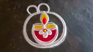 Diwali rangoli designs beautifulrangoli🥀Diwali2024 new rangoli🥀Deepavali kolam🥀gokulramya kolangal [upl. by Inanuah101]