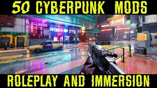 Best Roleplay and Immersion Mods for Cyberpunk 2077 [upl. by Niriam129]