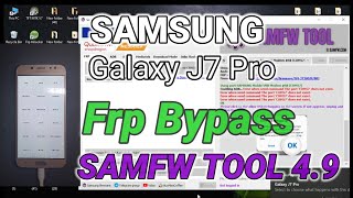 Samsung Galaxy J7 Pro  Frp Bypass  Fee Tool  SamFw Tool 49 [upl. by Lirba]