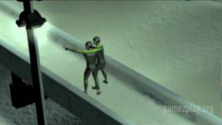 Vancouver 2010 Official video game of the winter Olympics HD bobsleigh luge trailer [upl. by Adnama]