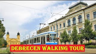 DEBRECEN  Walking Tour  Hungary [upl. by Akirre]