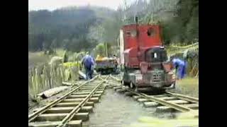 Corris Railway  April 1999 working party [upl. by Ilah]