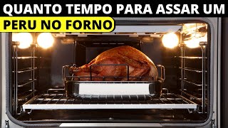 QUANTO TEMPO DEMORA PARA ASSAR UM PERU NO FORNO [upl. by Kei]