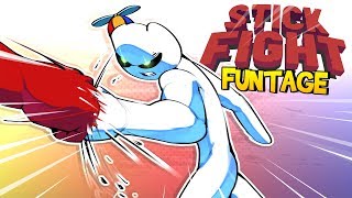 Stick Fight FUNTAGE  HOT and STICKY [upl. by Edmead]