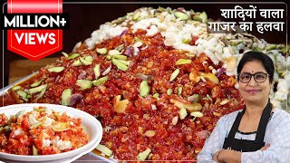 शादियों वाला गाजर का हलवा बनाये घर पर हलवाई की खास ट्रिक से  Halwai Style Gajar Ka Halwa Recipe [upl. by Asilrac]