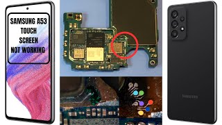 Samsung A53 Touch Screen Not Working [upl. by Ahsieki334]