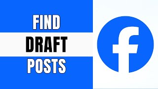 How To Find Draft Post On Facebook  EASY GUIDE [upl. by Nilekcaj]