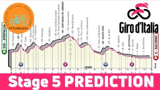 Giro dItalia 2023 Stage 5 PREVIEW  FAVOURITES  PREDICTION [upl. by Otreblanauj]