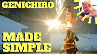 Sekiro  Genichiro Ashina Made Simple Way of Tomoe Ashina Castle Dojo [upl. by Brieta71]