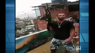 Vídeo mostra bandido ameaçando a polícia no morro do Juramento [upl. by Airlia]