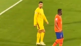 Cristiano Ronaldo vs Al Feiha 🔥⚽️ [upl. by Sackville]