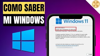 Como SABER QUE WINDOWS TIENES 2024  Facil y Rapido [upl. by Adnertal207]