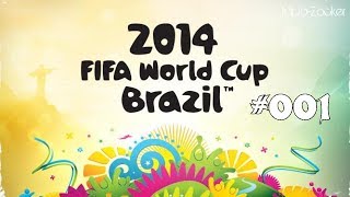 FIFA 14 FUT WM 2014 001  Das Erste spiel der Gruppe 1080p HD [upl. by Annahvas]