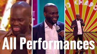 Daliso Chaponda All Performances  Britain Got Talent 2017 3rd Place Winner [upl. by Yemorej]