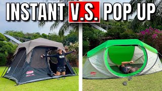 Coleman Instant Tent VS Pop Up Tent – Which is Better [upl. by Anear3]