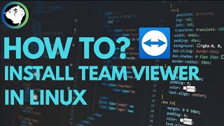 How to install TeamViewer in Linux  StepbyStep Guide  Under the Minute Installation Guide [upl. by Leeke]