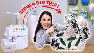 Did you know that sergers can do THIS 5 serger techniques to try [upl. by Auberta101]