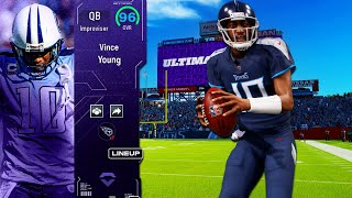 95 Vince Young is the BEST Card in MUT [upl. by Torrance]