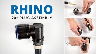 Rhino Connector  90° Plug Assembly [upl. by Allegra]