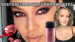 BEST EYESHADOW COLORS FOR BROWN EYES [upl. by Naejamron]