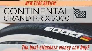 New 2019 Continental Grand Prix 5000 Clincher Road Tire Review  Best Clincher Tires [upl. by Wattenberg125]