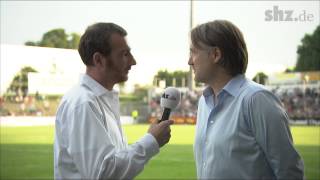 Dietmar Beiersdorfer im Interview  HSV vs Lazio Rom [upl. by Perkins950]