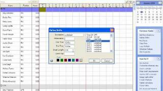 Define and Assign Shifts in Visual Staff Scheduler Employee Scheduling Software [upl. by Eycats]