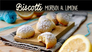 Come fare i BISCOTTI MORBIDI AL LIMONE Ricetta Facile  BuonIdea SHORTS [upl. by Yaja193]