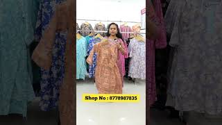 ‼️🤯 Rs 299 A Line Tissue Kurtis‼️🤯 [upl. by Aidahs639]