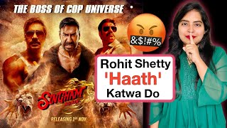 Singham Again Movie REVIEW  Deeksha Sharma [upl. by Eriuqs]